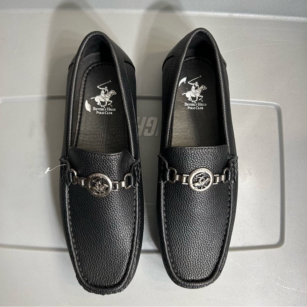 Beverly Hills Polo Club Black Men's Loafers